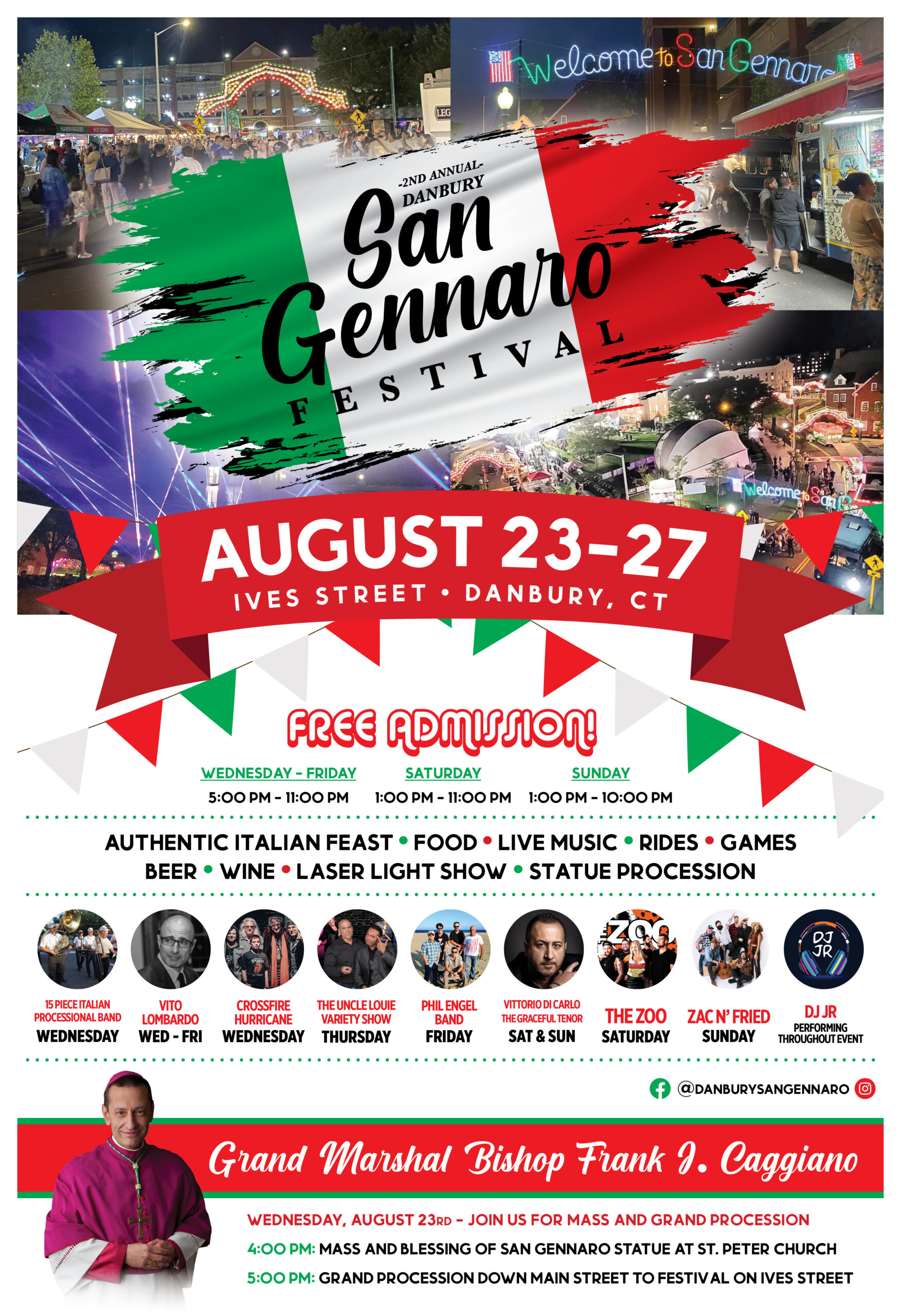 San Gennaro Festival 2023 CityCenter Danbury
